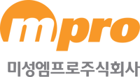 플렉스튜디오 고객사례_미성엠프로_로고 플렉스튜디오 고객사례_미성엠프로_로고