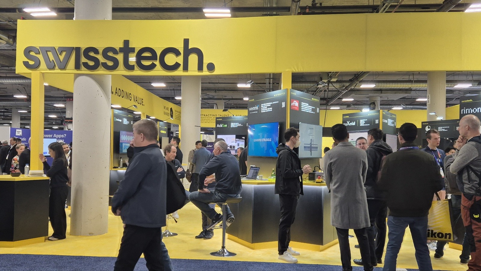 CES2025 유레카파크 스위스 부스
