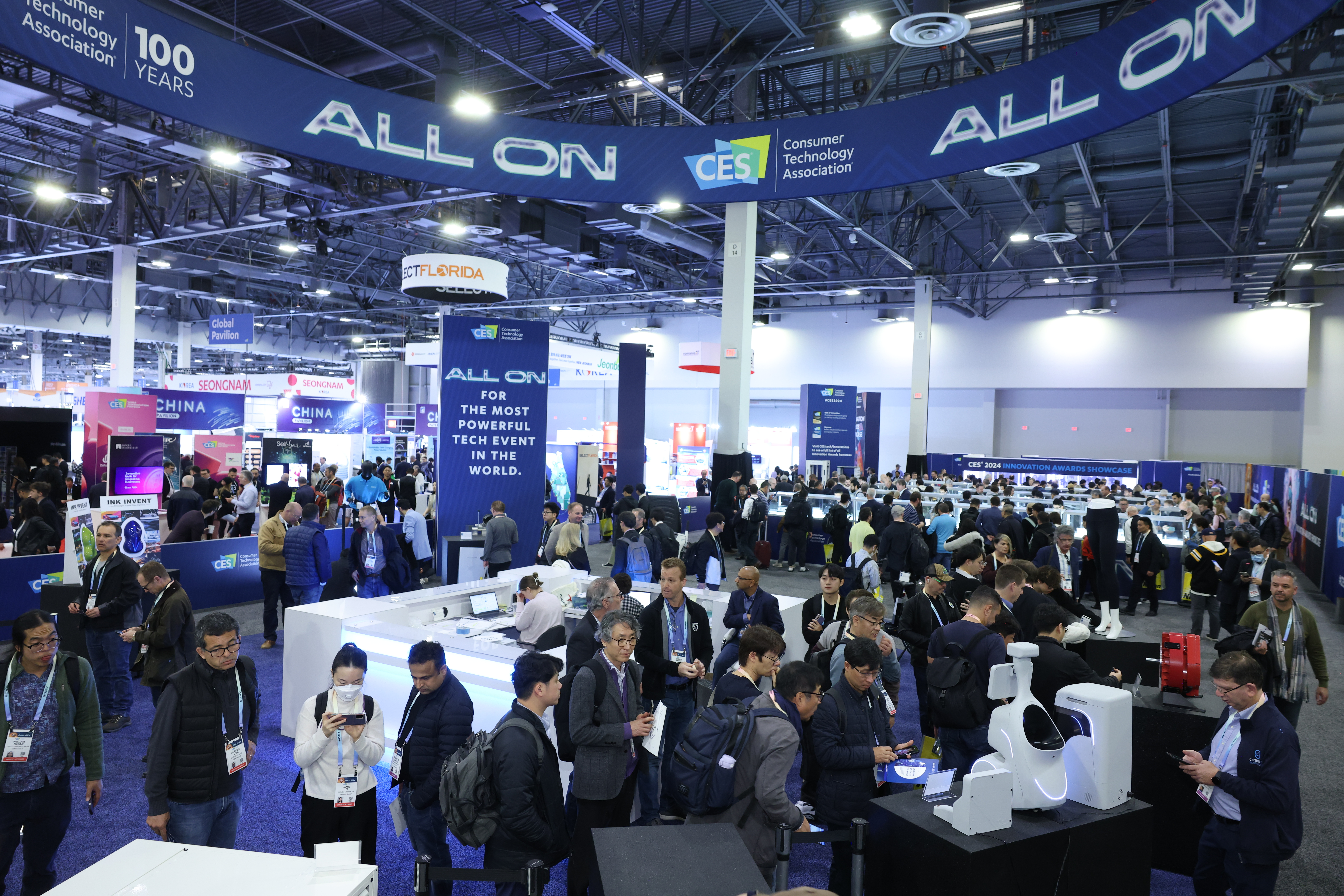 CES2024 현장 사진
